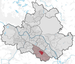 Lage des statistischen Stadtteils Prohlis in Dresden