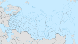 Москва на карти Русије