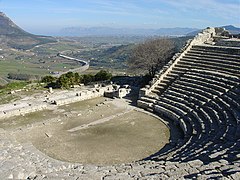 A segestai görög színház