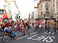 Image 49People taking part in the World Naked Bike Ride in London, 2012 (from Nudity)