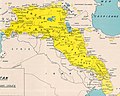 Kurdistan in 1946 AD.