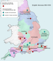 Bisdommen Engeland 950-1030 AD