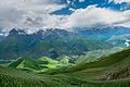 Горный пейзаж Ингушетии