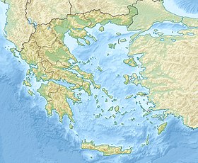 Battle of Velestino is located in Greece