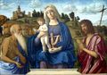 Cima da Conegliano: Vixe co Neno, San Xerome e San Xoán Bautista (1500).