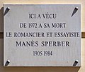 Plaque au no 83.