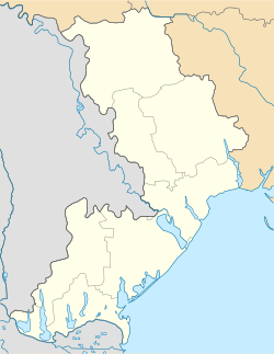 Rozdilna is located in Odesa Oblast