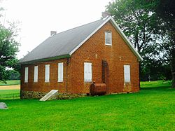 Church on Chestnut Grove Rd., south of Jefferson