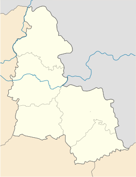 Hlújiv ubicada en Óblast de Sumy