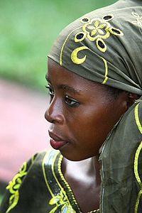Nyugat-afrikai nő