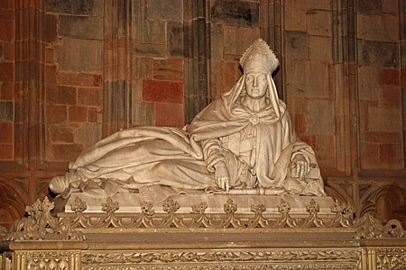 Cenotaph of Saint Hubert of Liège, Basilica of Saint-Hubert (1847)