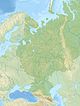 Lokalizacija Wolgogradskeje oblasće w europskim dźělu Ruskeje
