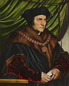 İngiliz devlet adamı, yazar ve hukukçu Thomas More'un (1478-1535); Alman ressam Hans Holbein tarafından 1527 yılında, 74,2 cm x 59 cm (29,2 in x 23 in) ölçülerinde yapılan yağlı boya portesi.