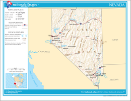 Nevada – Mappa
