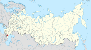 Чеченская Республика на карте