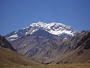 2. Aconcagua je najvišji vrh tako na južni kot na zahodni polobli