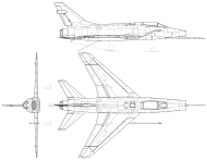 노스아메리칸 F-100 슈퍼세이버 (North American F-100 Super Sabre)