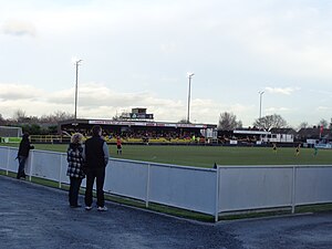 The ground in 2014 before remodelling