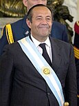 Adolfo Rodríguez Saá (2001) 77 años