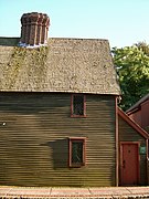 The Pickman House, built c. 1664, believed to be Salem's oldest surviving building