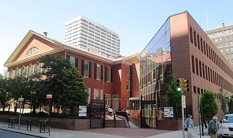 Race Street Meeting House, NW corner 15th and Cherry Streets