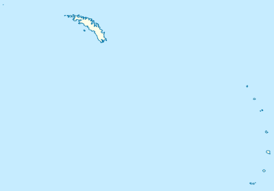 Mapa de localización de Georgia del Sur e Islas Sandwich del Sur