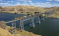 UP EMD SD9043AC Joso Bridge, USA