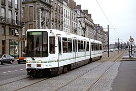 Le tramway moderne, ici celui de Nantes.