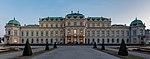 Palatul Belvedere (Viena), 1717-1723, de Johann Lukas von Hildebrandt[51]