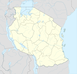 Дар-ес-Салам. Карта розташування: Танзанія