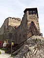 Vue du château de Visegrád