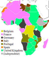 L'Africa nel 1914