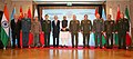 Šojgu na setkání ministrů obrany ŠOS v Novém Dillí v Indii, 28. dubna 2023