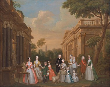 The Watson-Wentworth and Finch Families, c.1732