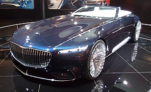 Mercedes Maybach Vision 6 cabriolet.