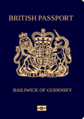 Guernsey Passport (Blue)