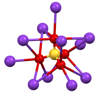  SO4 environment in beta-K2SO4