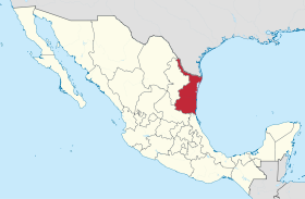 Mapa a pakabirukan ti Tamaulipas