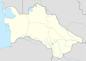 Sarahs is located in Turkmenistan