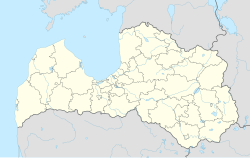 Ілуксте. Карта розташування: Латвія