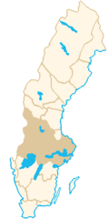 A região histórica da Svealand