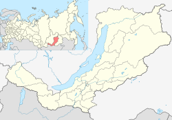 Telemba is located in Republic of Buryatia