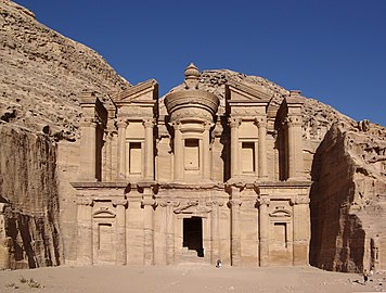 Die rotsgraf Ad Deir, "die klooster"