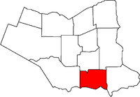 Location of Port Colborne in the Niagara Region