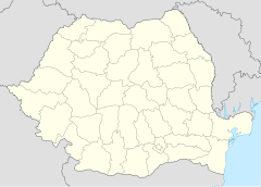 オラデアの位置（ルーマニア内）