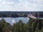 Strömsundsbron den första och största moderna snedkabelbron i världen då den byggdes.