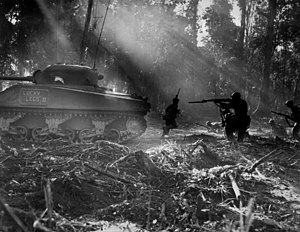 Американські піхотинці на острові Бугенвіль (березень 1944)