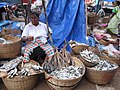 インド・マルガオ（英語版）の魚市場