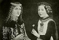 Liudvikas II su žmona Marija Austriete