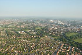 Panorama grada iz zraka